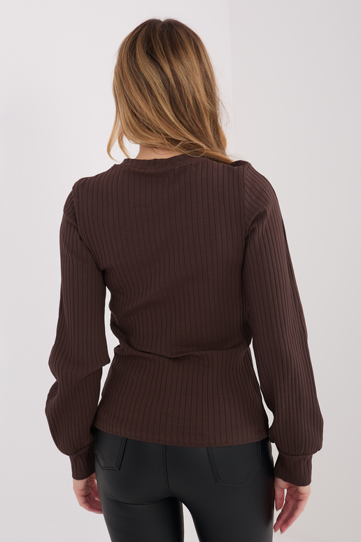 Blūze tumši brūna