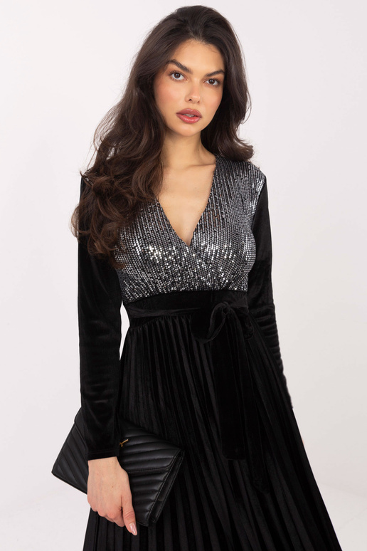 Kleita IT SK melna-sudraba