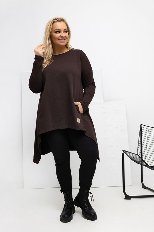 Tunika tumši brūna