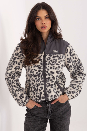 Džemperis grafīta krāsā 2