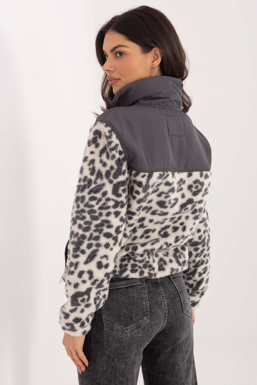 Džemperis grafīta krāsā