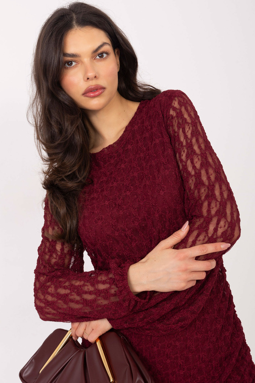 Kleita IT SK bordo krāsā