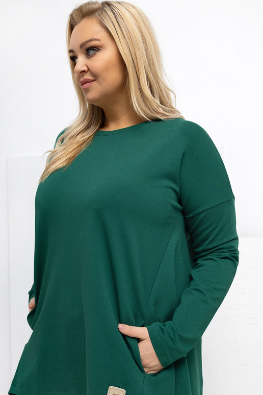 Tunika tumši zaļā krāsā