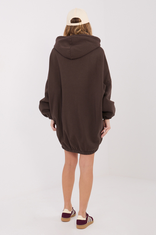 Tumši brūna blūze