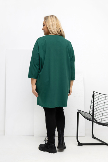 Tumši zaļa blūze 2