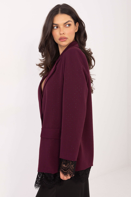 Tumši sarkans žakets