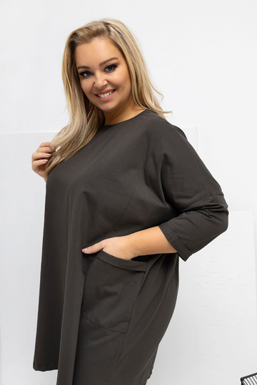 Tumši ķiršu krāsas blūze 2