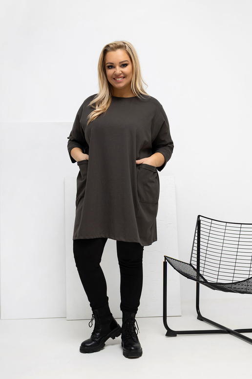 Tumši ķiršu krāsas blūze