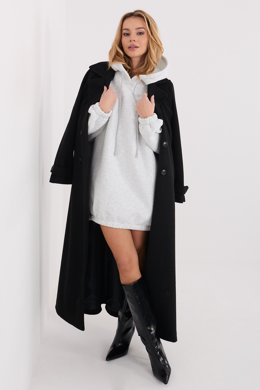 Gaiši pelēks džemperis