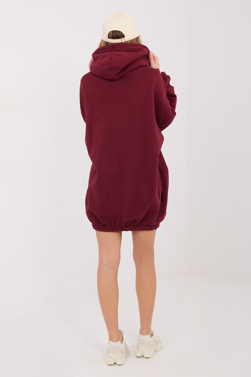 Bordo krāsas sporta jaka