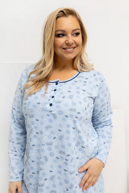 Nakts krekls gaiši zils