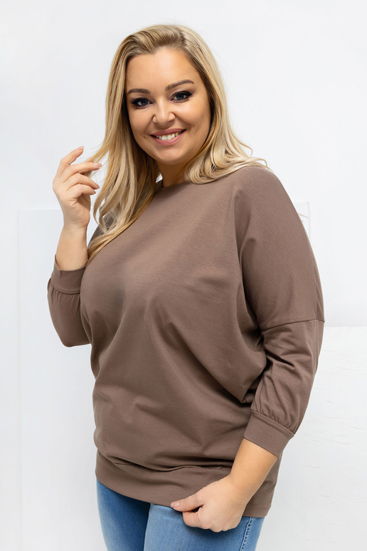 Blūze tumši smilškrāsā