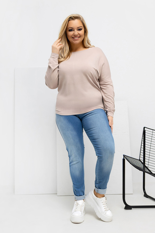 Blūze smilškrāsā