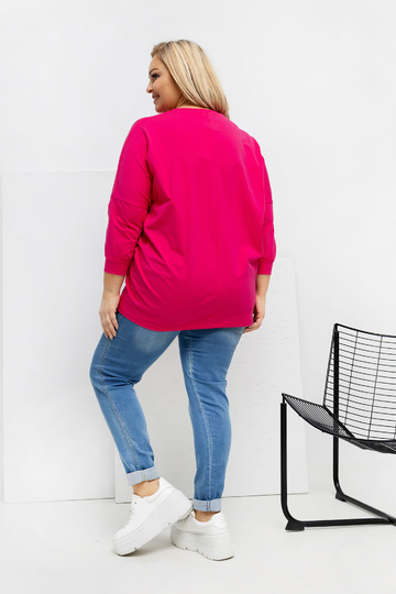 Blūze fuksijas krāsā 2