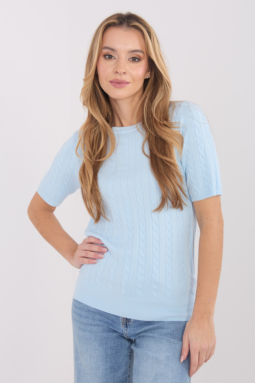 Gaiši zils džemperis