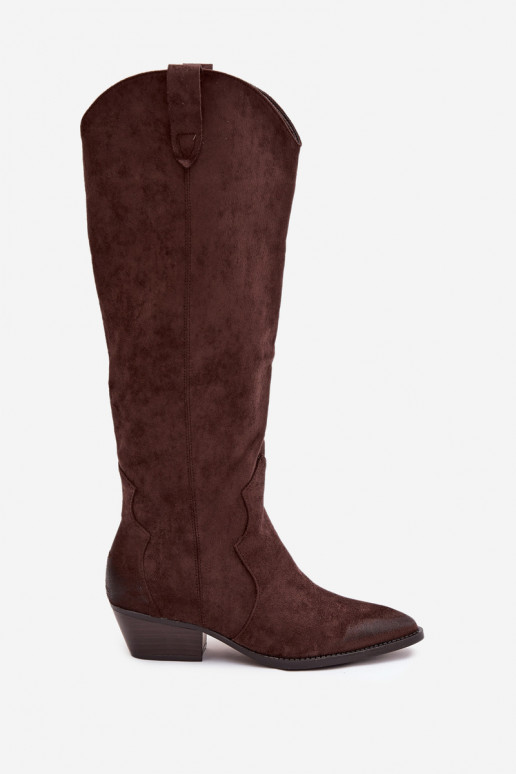 owe garie zābaki   ar papēdi Czekoladowe Jenaya