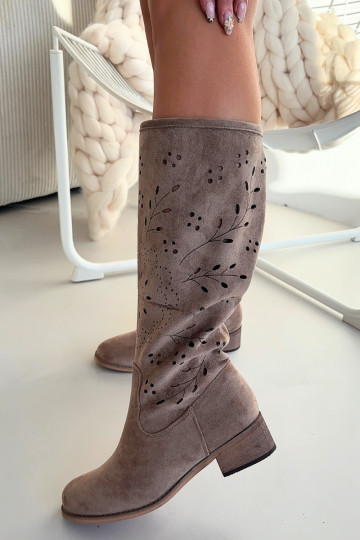  sieviešu garie zābaki  Haki krāsas Helinna 2