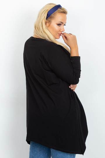 Melna blūze