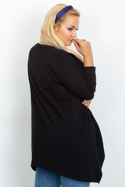 Melna blūze