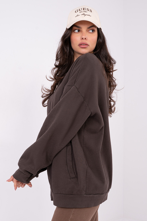 Tumši brūna blūze