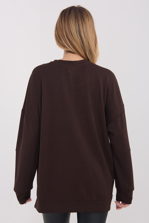 Tumši brūna blūze RV