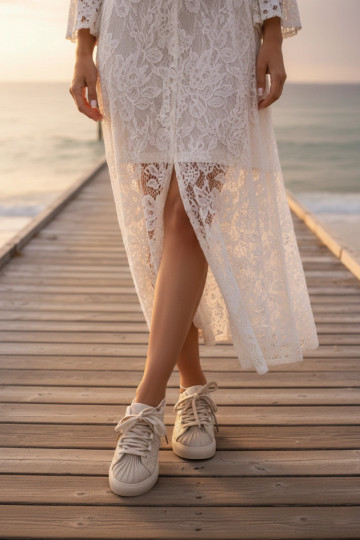 Dekorētas  modeļa apavi  smilšu krāsas Calissea