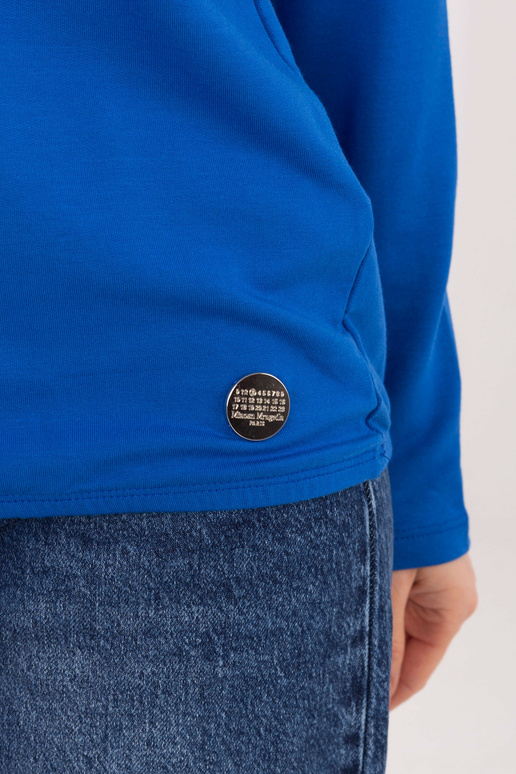 Blūze kobalta zilā