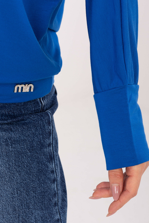 Blūze kobalta zilā