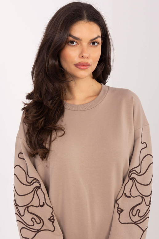 Blūze tumši smilškrāsā