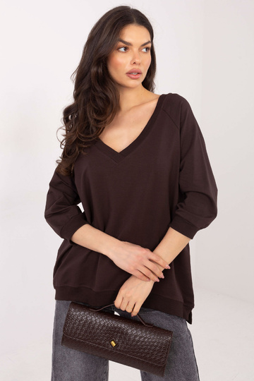 Tumši brūns blūzons