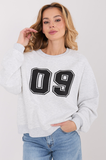 Gaiši pelēka blūze 2