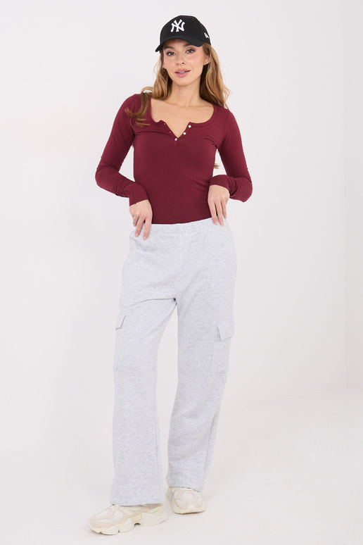 Bordo krāsas blūze WT BZ