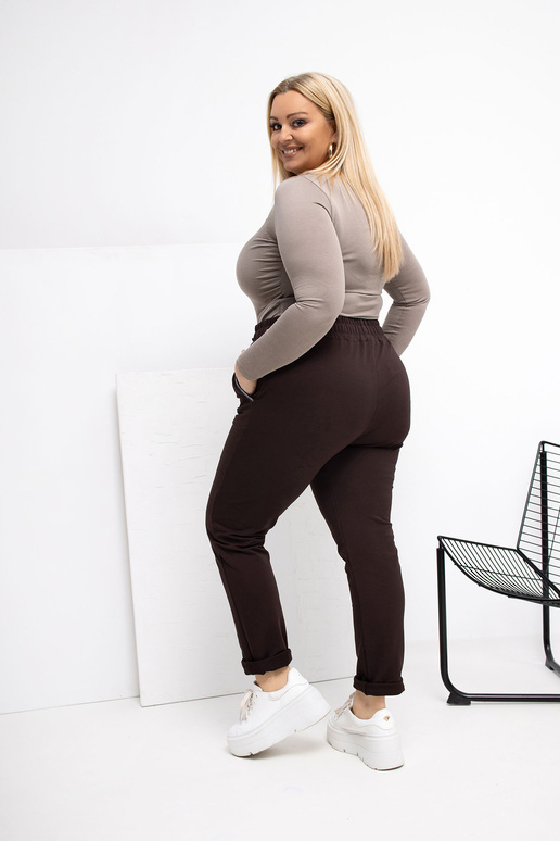 Sporta bikses tumši brūnas