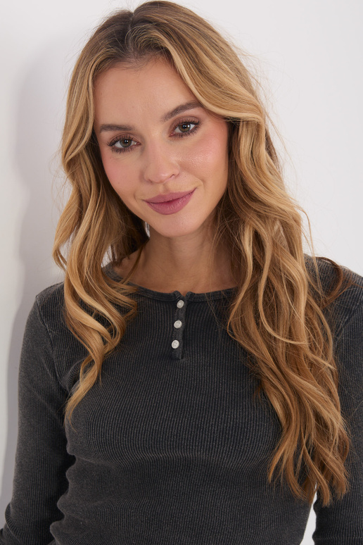 Blūze grafīta krāsā