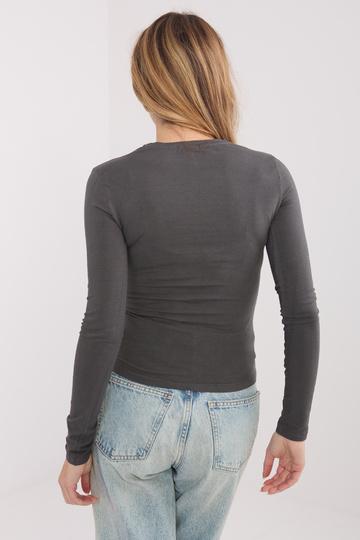 Blūze grafīta krāsā