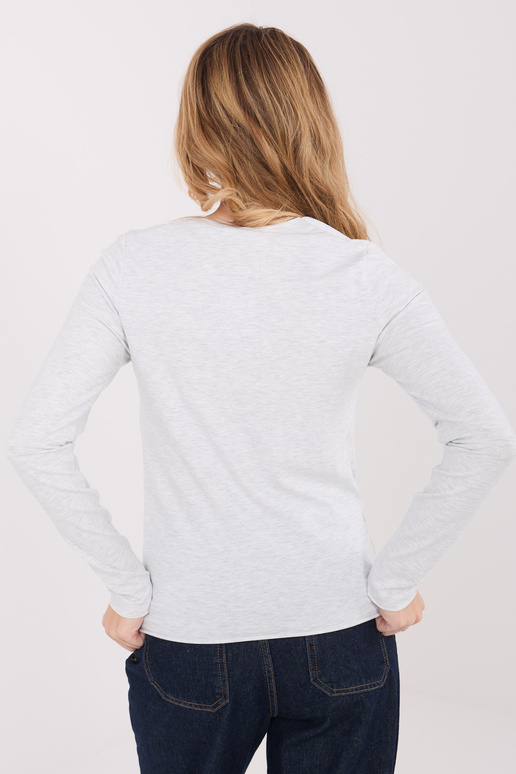 Gaiši pelēka blūze