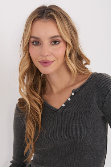 Blūze grafīta krāsā