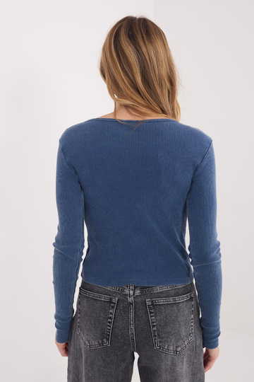 Blūze tumši zila 2