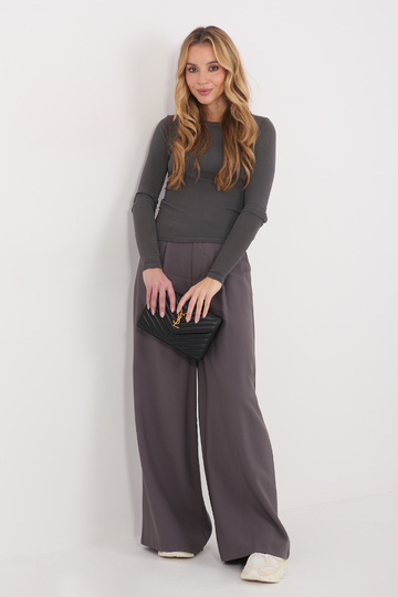 Blūze grafīta krāsā