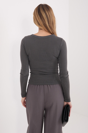 Blūze grafīta krāsā 2