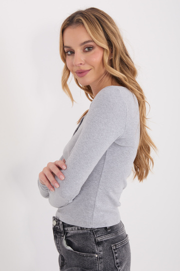 Blūze gaiši pelēka 2