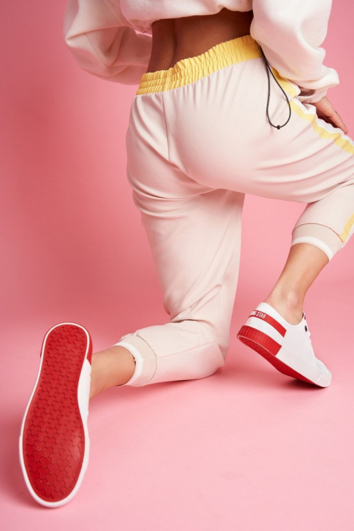 Stilīgi sporta apavi no dabīgas ādas BIG STAR FF274174 