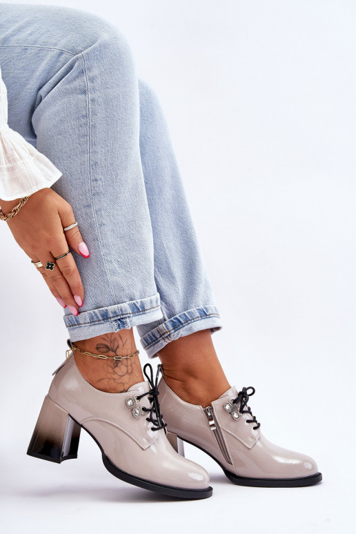  apavi ar papēdi Pelēkas krāsas Darren