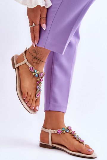 Zamšādas basenes modernas iešļūcenes  smilšu krāsas Frency 2