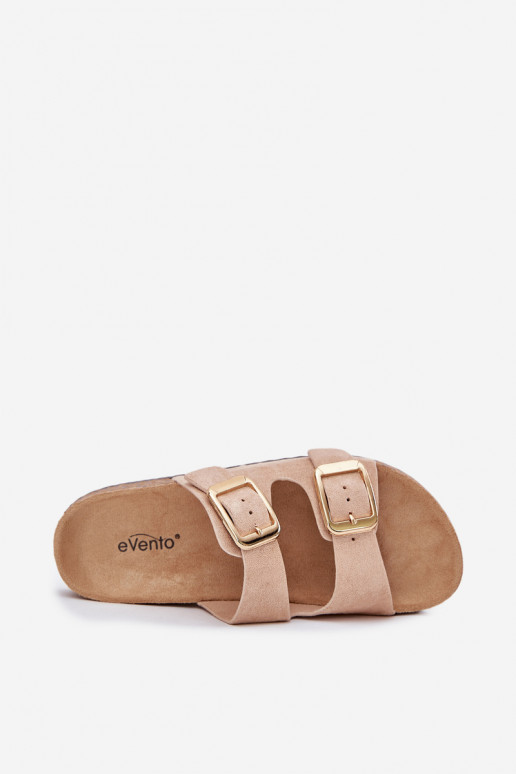 sieviešu čības Z u Zelta krāsas ar sprādzītēm smilšu krāsas Vorella