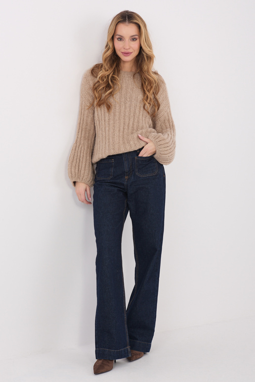 Džemperis tumši smilškrāsas