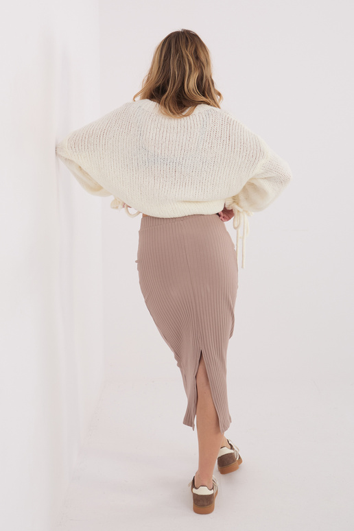 Svārki tumši smilškrāsas