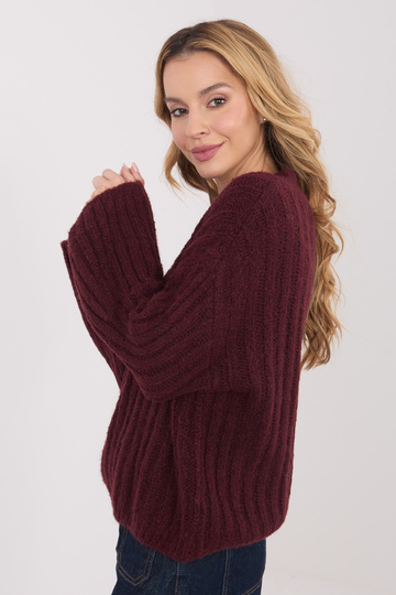 Džemperis bordo krāsā