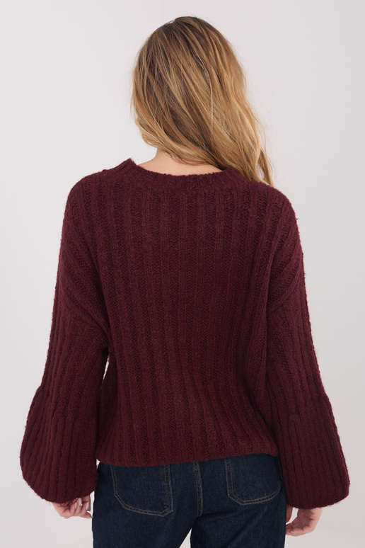 Džemperis bordo krāsā