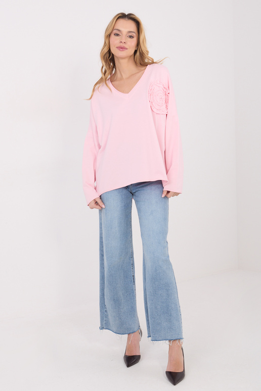 Blūze gaiši rozā